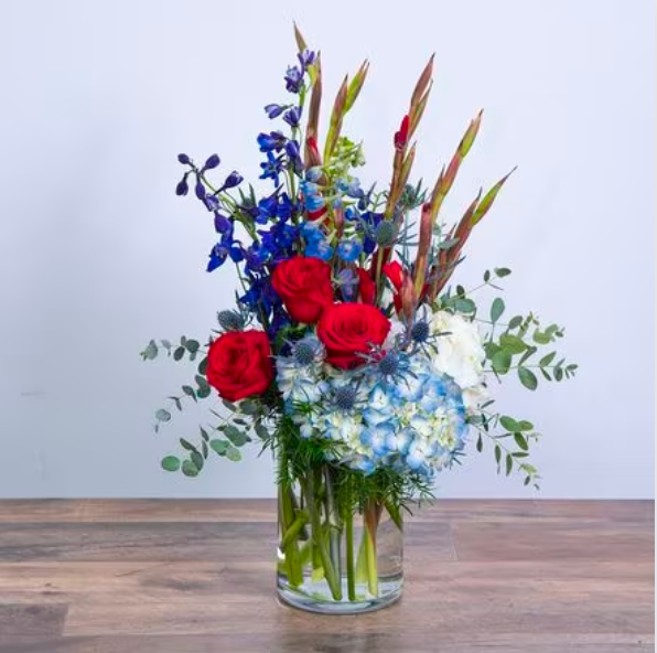 Party in the USA Floral Arrangement - Designer's Choice
