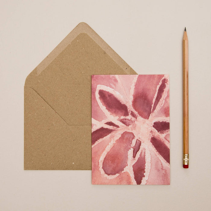 Joy Jen Studio - Abstract Flower Card 1