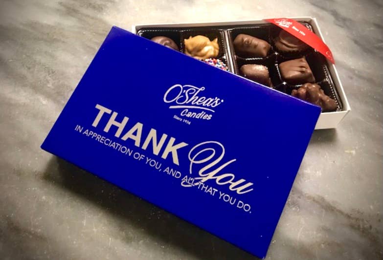 O'Shea's Candies Sweet Shop - Occasion Gift Box “Thank You” Assortment