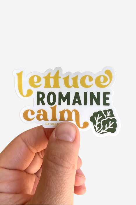 Nature Supply Co - Lettuce Romaine Calm Sticker