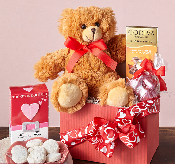 Beary Sweet Valentine's Day Gift Basket