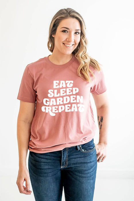 Nature Supply Co - Garden Shirt | Gardening Tee Eat Sleep Garden Repeat Tshirt