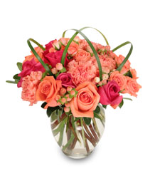 Sympathy floral arrangement